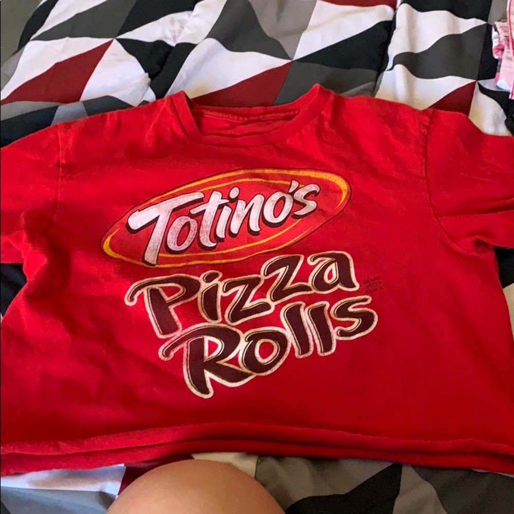 Pizza Roll crop top
